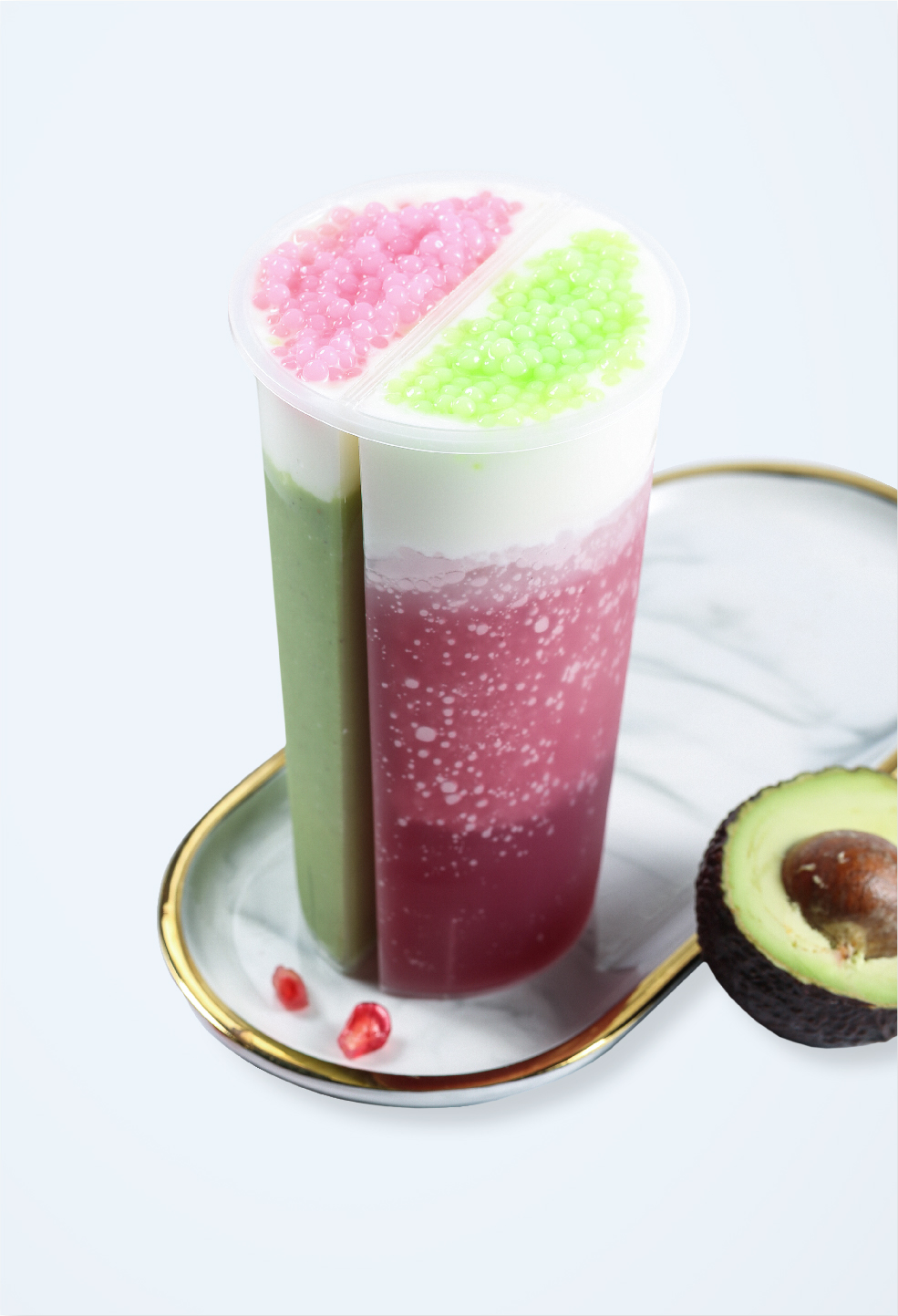 Avocado pomegranate Smoothie